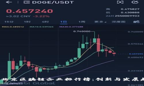 2023年北京区块链企业排行榜：创新与发展趋势分析